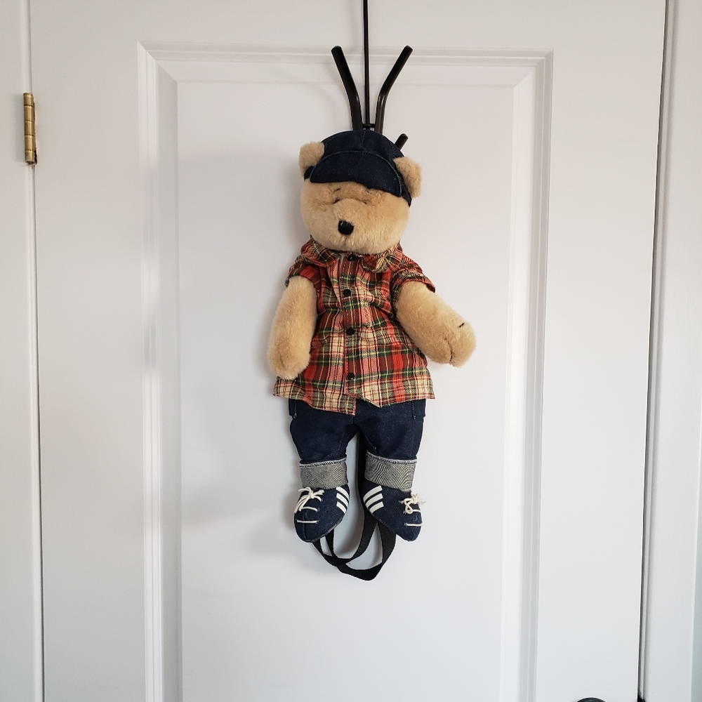 GURILLA BISCUIT Vintage 1995 Teddy Bear Backpack